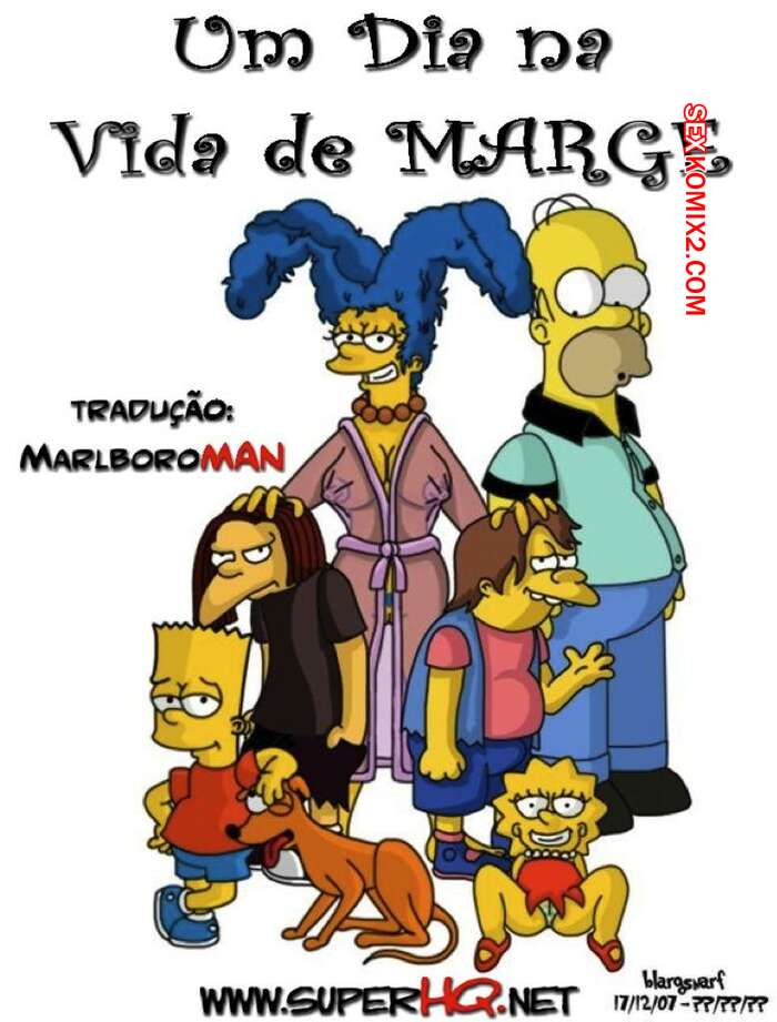 Porno comic Um dia na vida de Marge Simpson