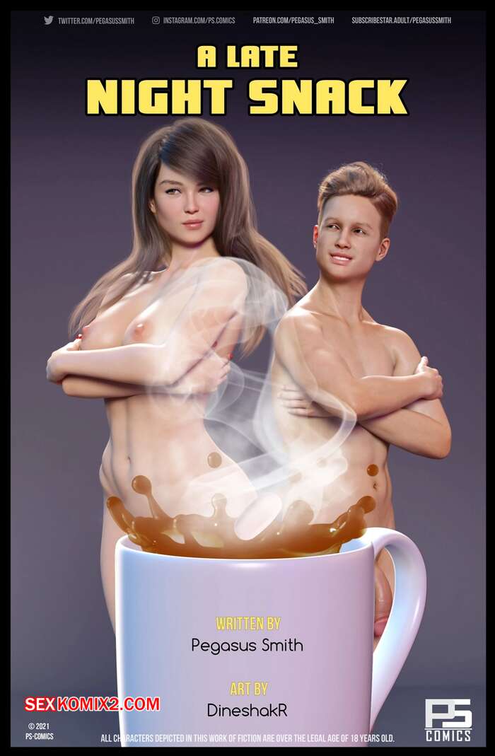 Porno comic Um petisco na madrugada