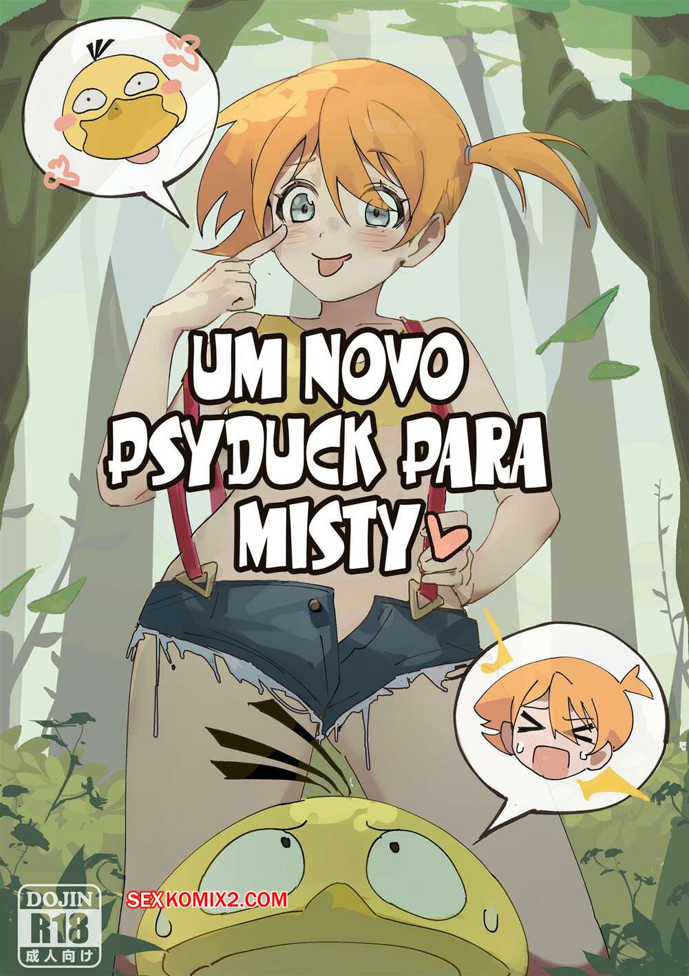 Porno comic Uma nova personalidade para Misty
