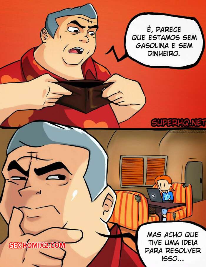 Porno comic Vô do Mal comendo a neta Gwen