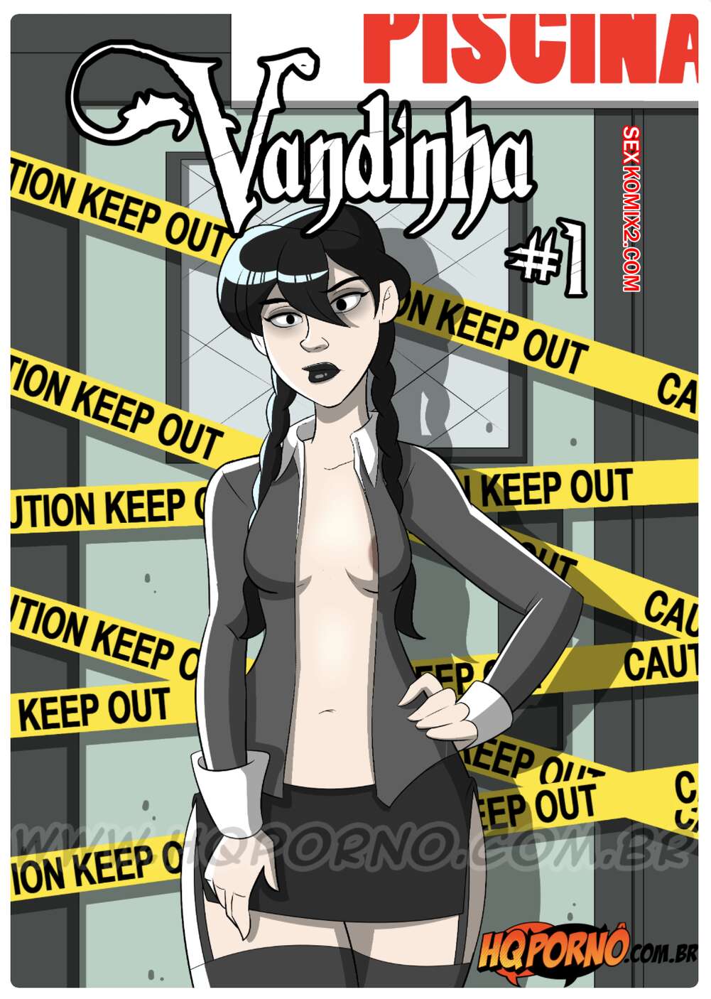 Porno comic Vandinha Parte 1. Nao mexa com meu irmao. HQPorno