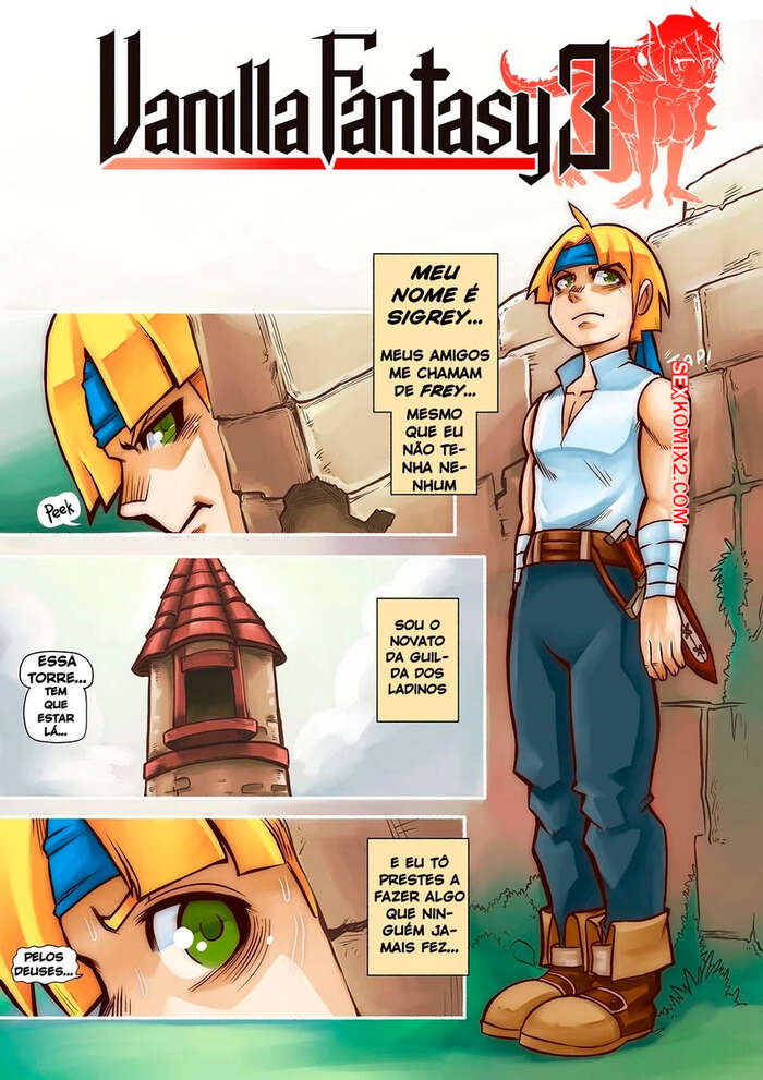 Porno comic Vanilla Fantasy 3. Mr.E