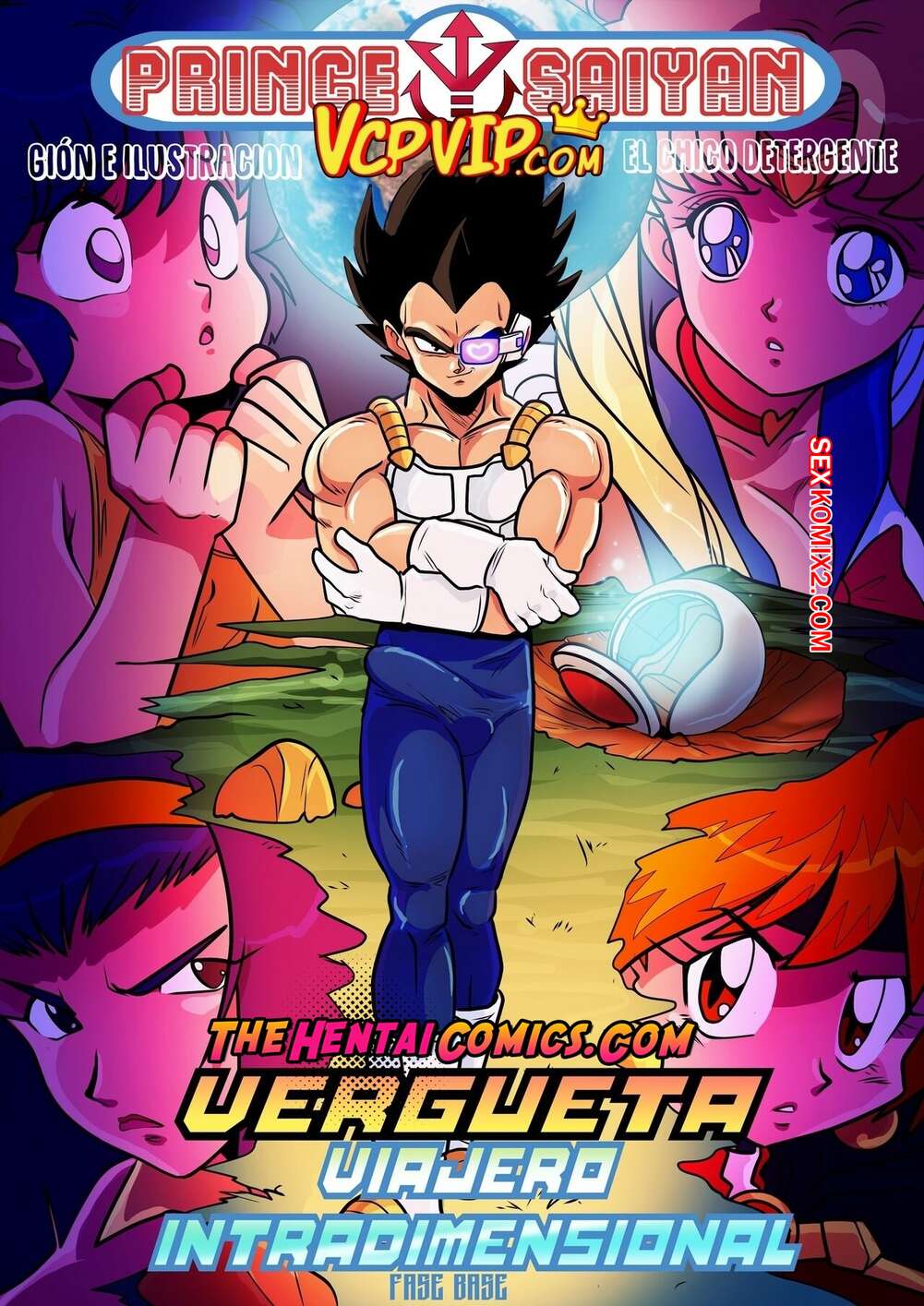 Porno comic Viajero Intradimensional. Vergueta