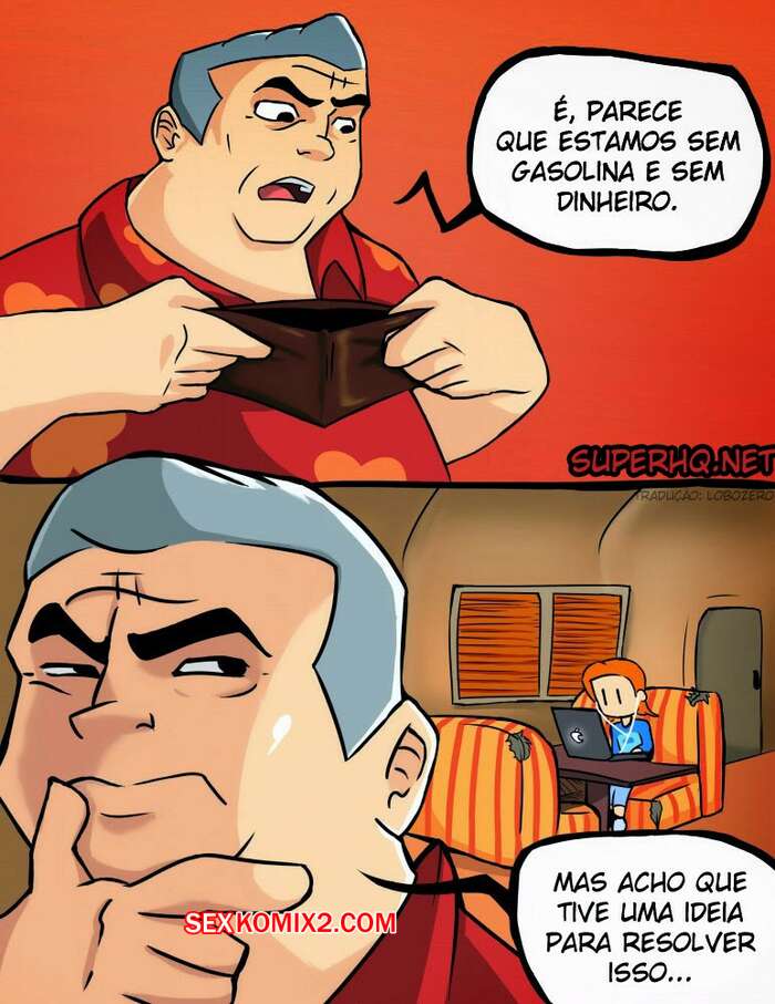 Porno comic Vô do Mal comendo a neta Gwen