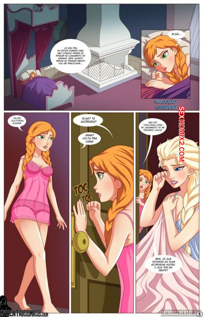 Porno comic Wedding Jitters. Frozen.