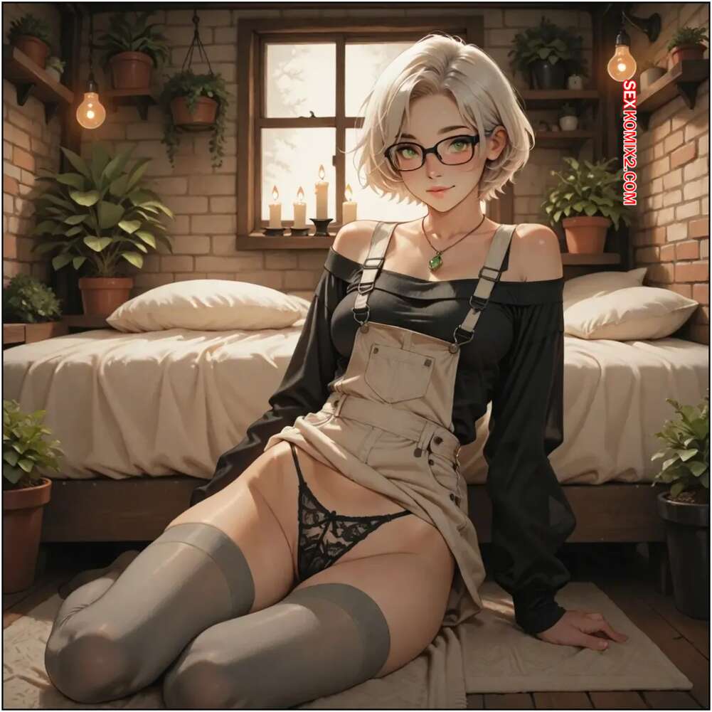 Porno comic White Hair Studio MMF Threesome Groupsex. TrashGer