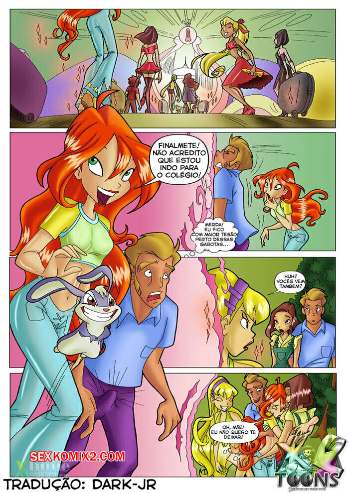 Porno comic Winx the Cast