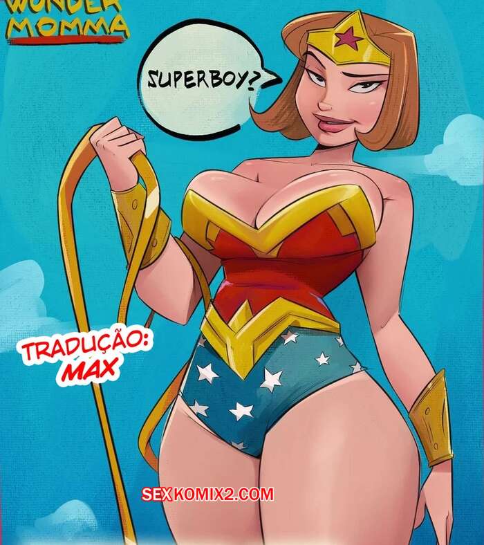 Porno comic Wonder Momma vs Superboy. Jmoz