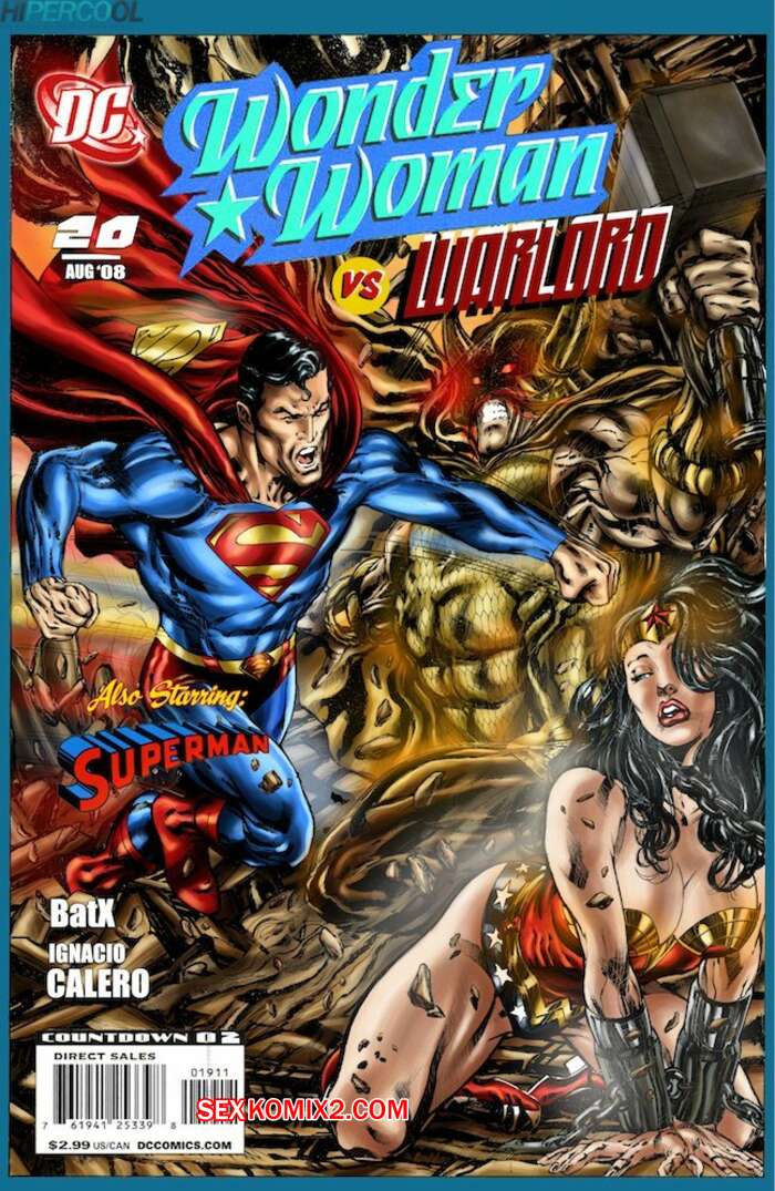 Porno comic Wonder Woman vs Warlord