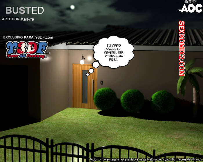 Porno comic Y3DF. Busted Cap 01