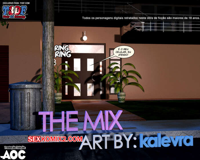 Porno comic Y3DF. The Mix