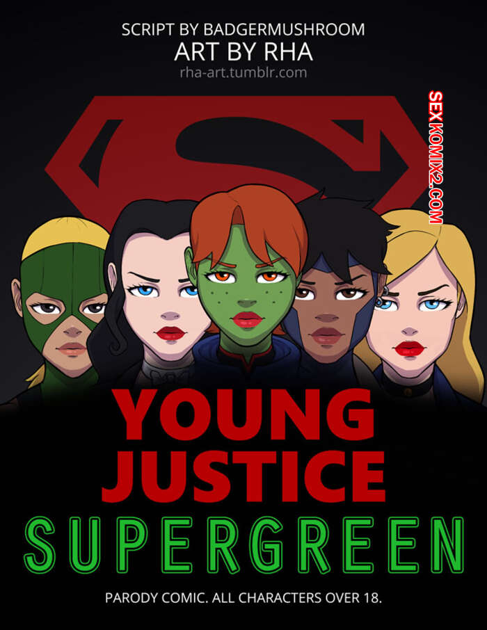 Porno comic Young Justice Supergreen