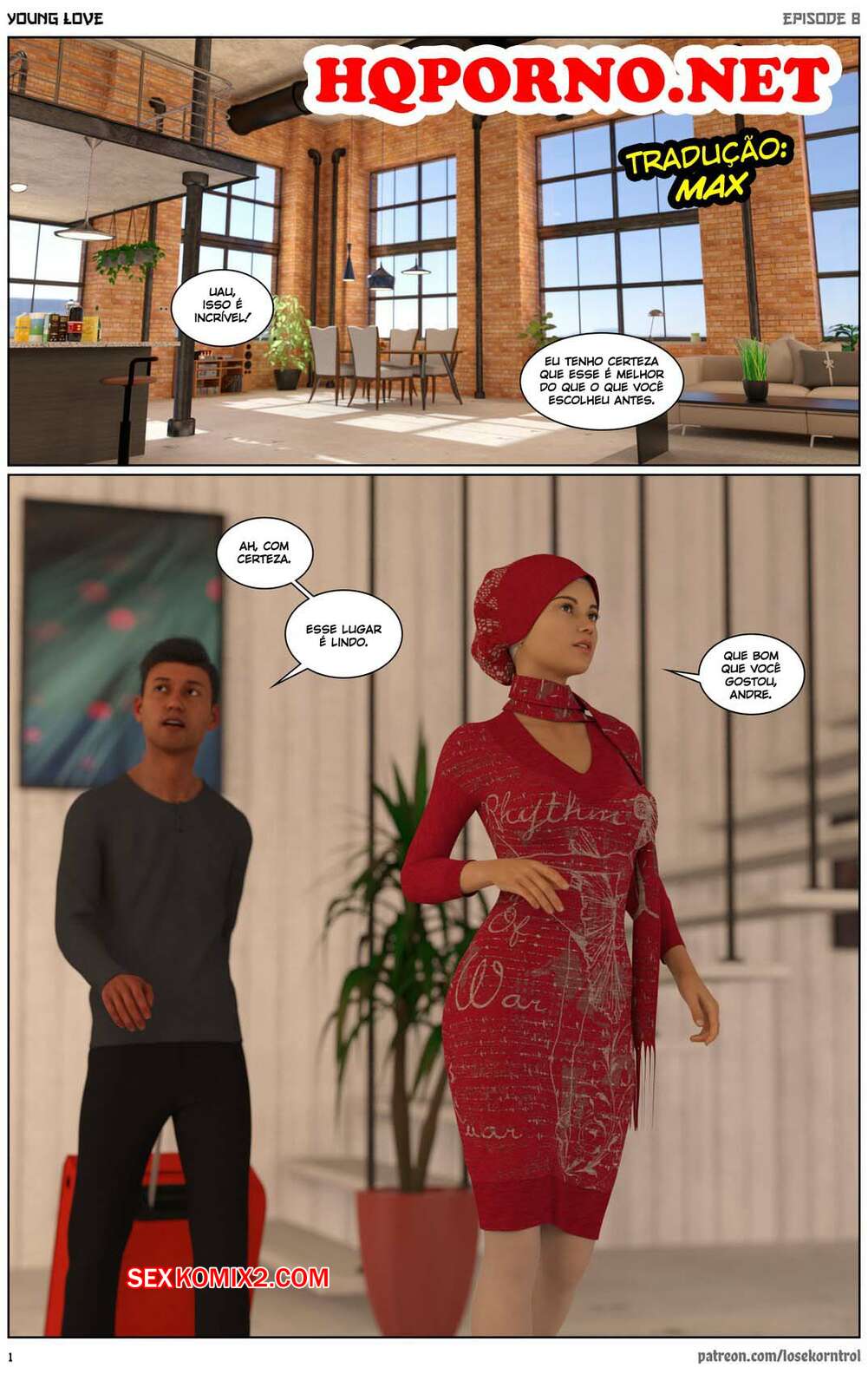 Porno comic Young Love 8