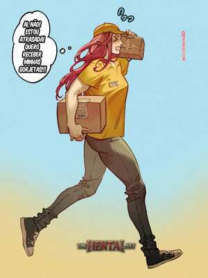Porno comic Zoemira Office AU. Ahageao